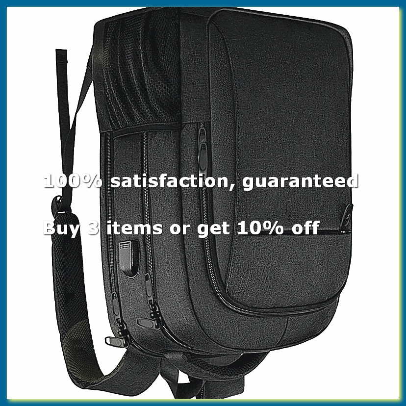 Travel Backpack Anti Theft - Großer Reise-Laptop-Rucksack, Business Anti-Diebstahl Slim Robuster