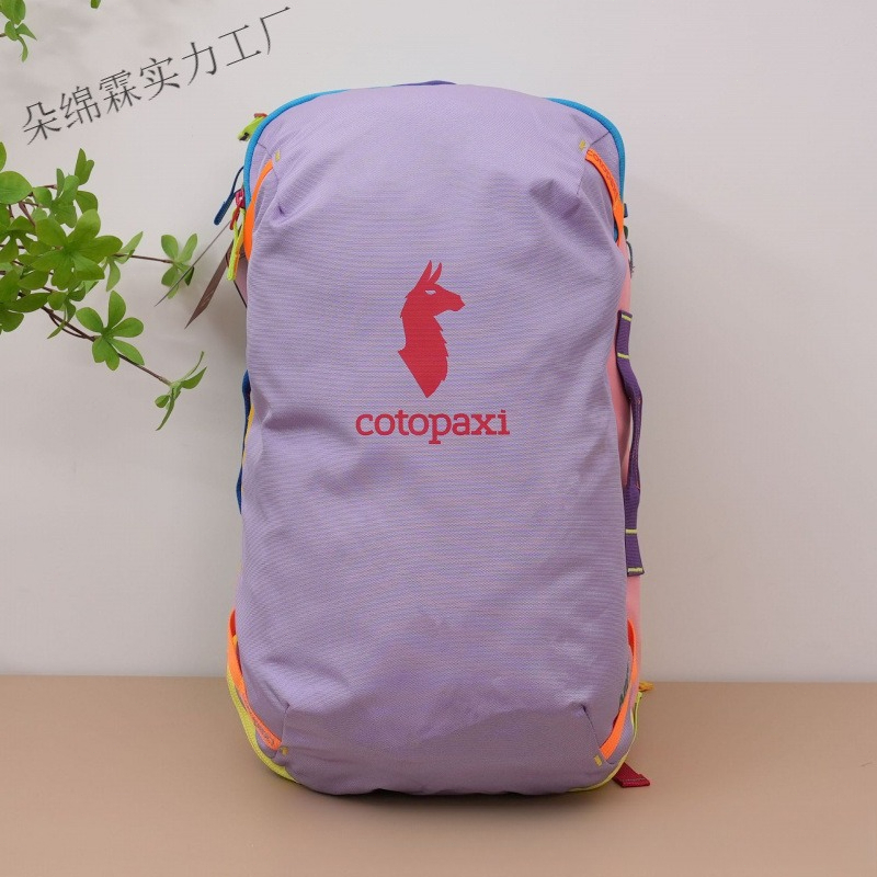 Hiking Backpack Waterproof - Wasserdichter Farbblock-Rucksack für Männer und Frauen