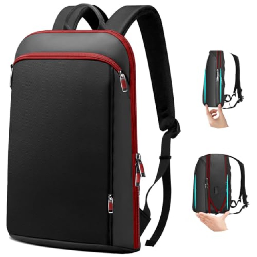 Travel Backpack Anti Theft - Schlanker und erweiterbarer 15 15,6 16