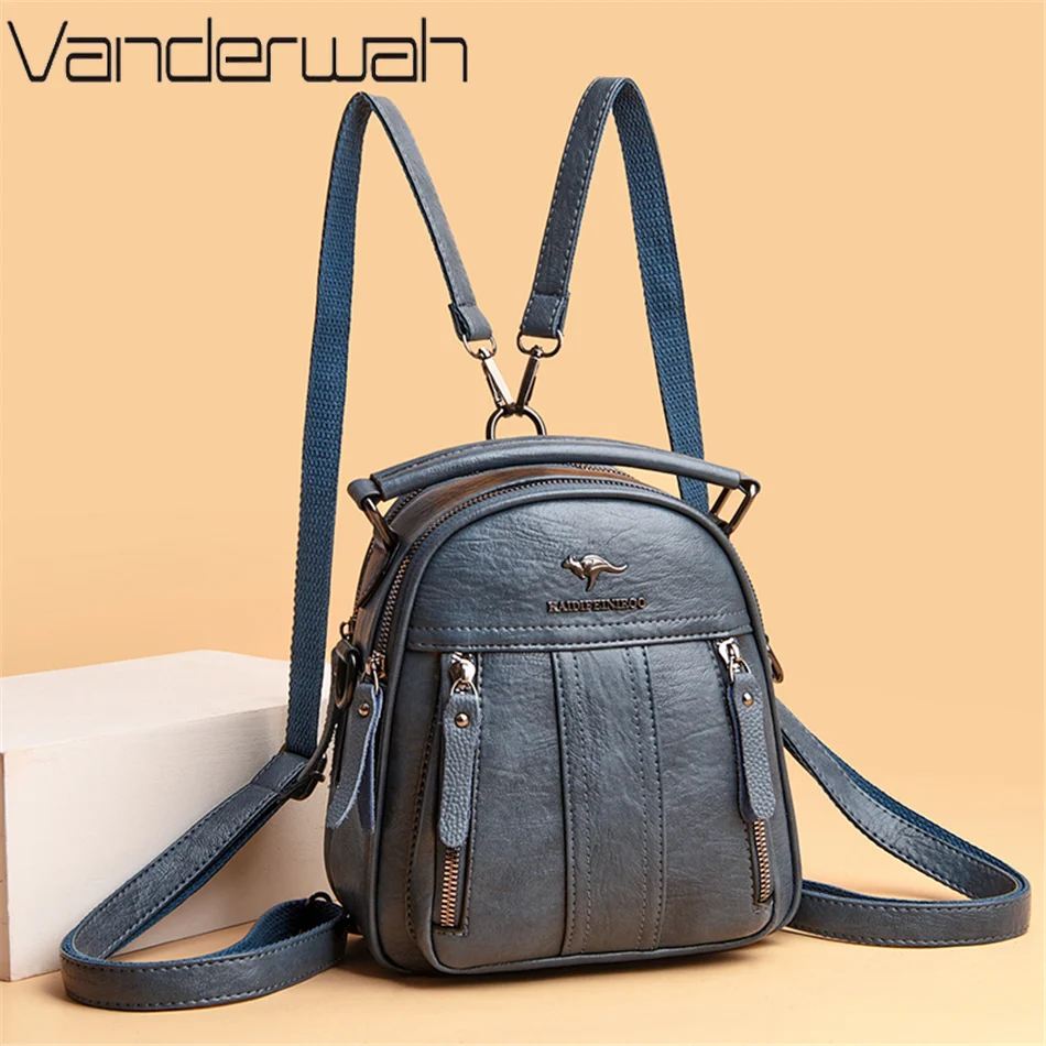 4-in-1-Lederrucksäcke, multifu – Mini Backpack Purse Bewertung und Preis