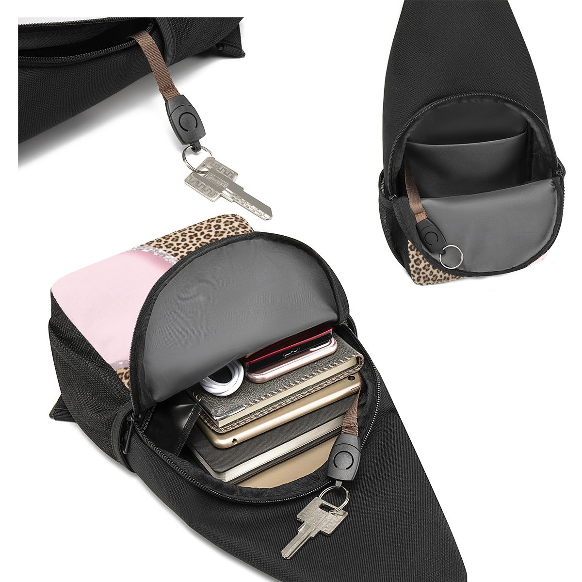 Juicy Couture Klassische Brust – Sling Backpack Shoulder Bewertung und Preis