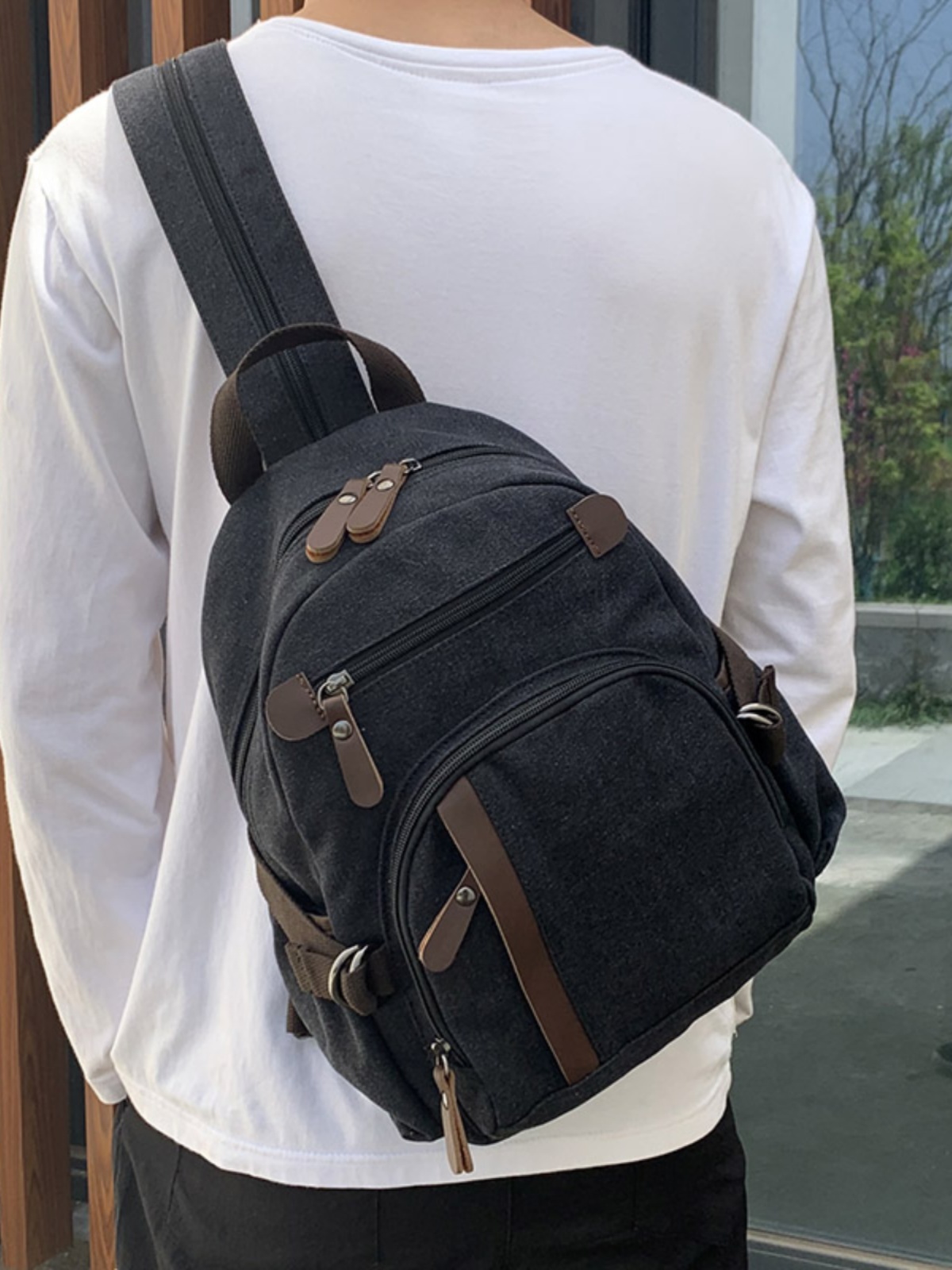 Kleiner Canvas-Rucksack für He – Canvas Backpack Casual Bewertung und Preis