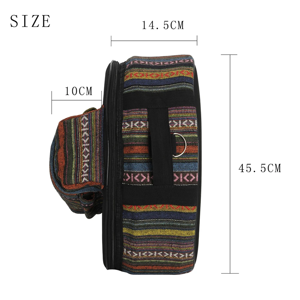 Snare Drum Gig Bag ethnischen  – Rucksack Military Style Bewertung und Preis