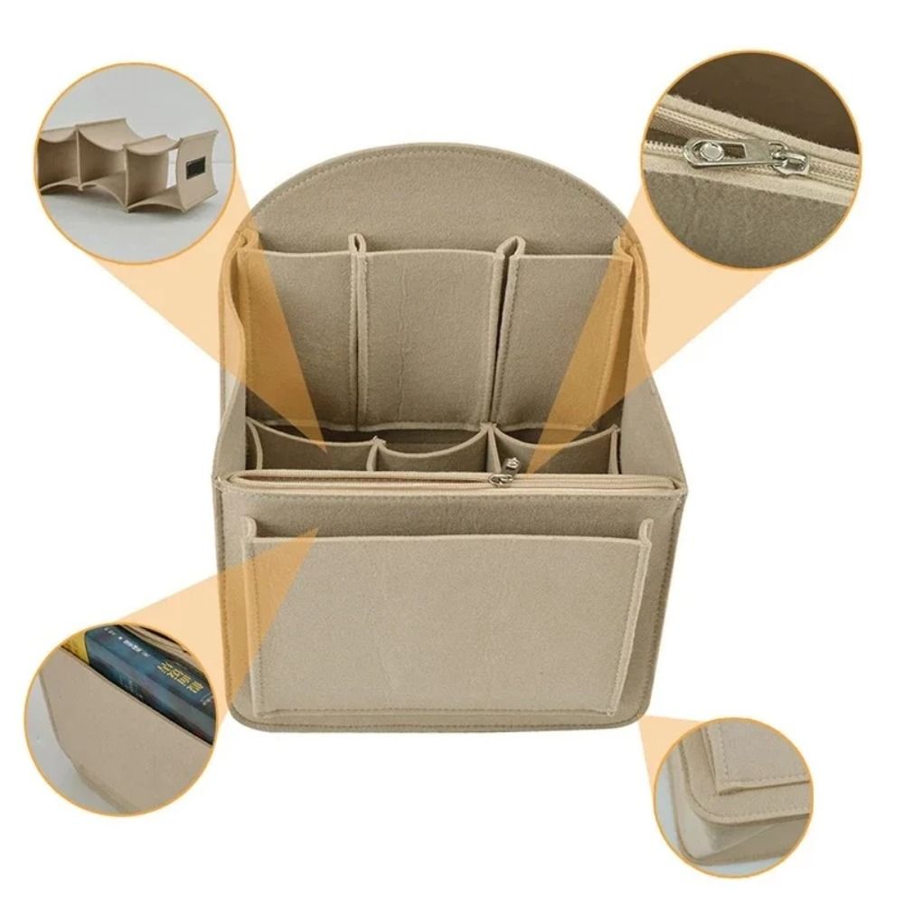 Make-up-Organizer, Filz-Einsat – Backpack Insert Organizer Bewertung und Preis