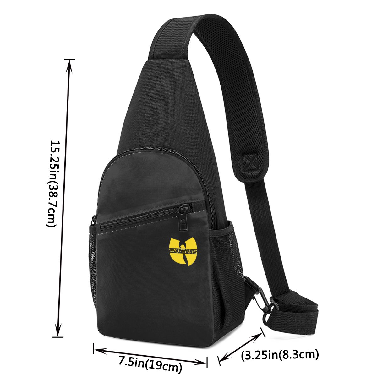 Wu Tang Clan Print Brusttasche – Sling Backpack Shoulder Bewertung und Preis
